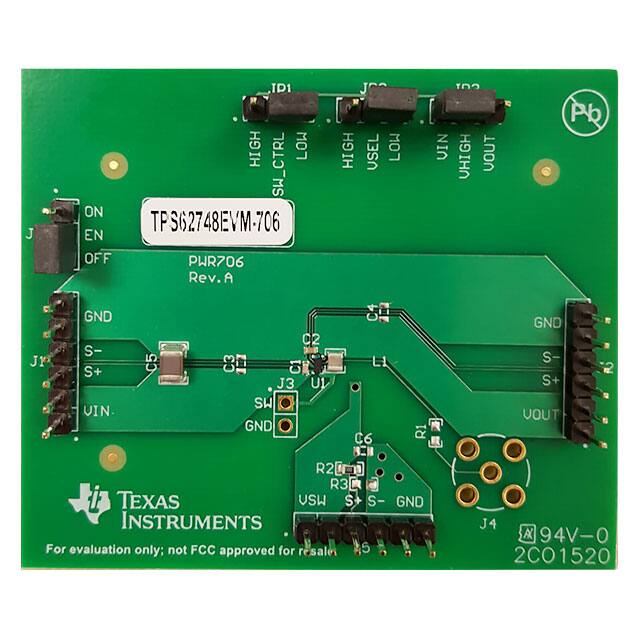 Texas Instruments 296-TPS62748EVM-706-ND