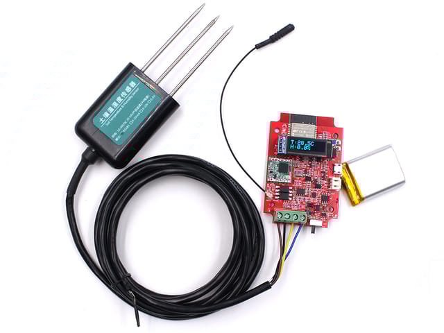 Industrial-grade Soil Remote Monitor(Humidity/ Temperature)