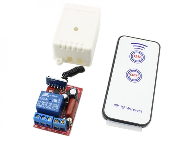 1 Channel RF Remote Controller AC 110V - 220V
