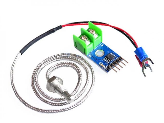 K-Type Thermocouple with MAX6675 A/D Module