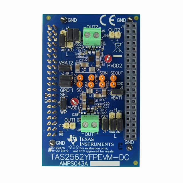 Texas Instruments 296-TAS2562YFPEVM-DC-ND
