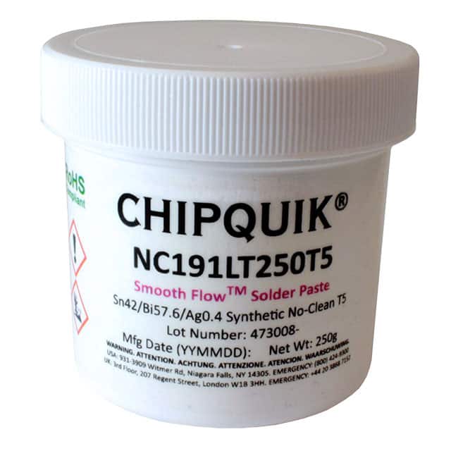 Chip Quik Inc. 315-NC191LT250T5-ND