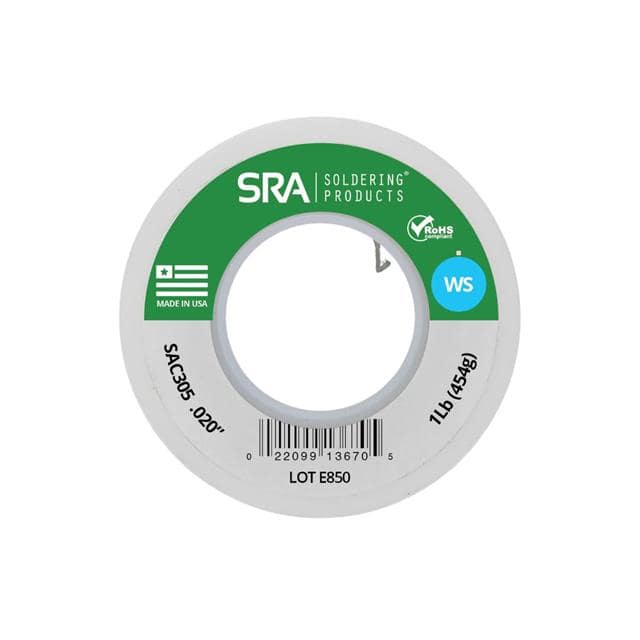 SRA Soldering Products 2260-WBWSSAC20-1LB-ND