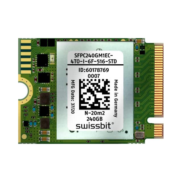 Swissbit 1052-SFPC120GM1EC4TO-I-5E-A16-STD-ND