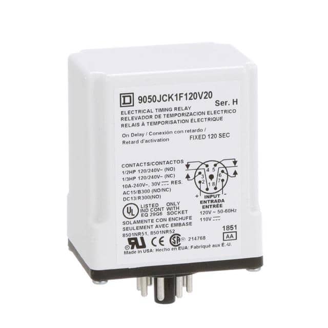 Schneider Electric 4008-9050JCK1F120V20-ND