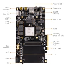 XILINX Zynq-7000 SoC PCie FMC HPC FPGA Development Board XC7Z100
