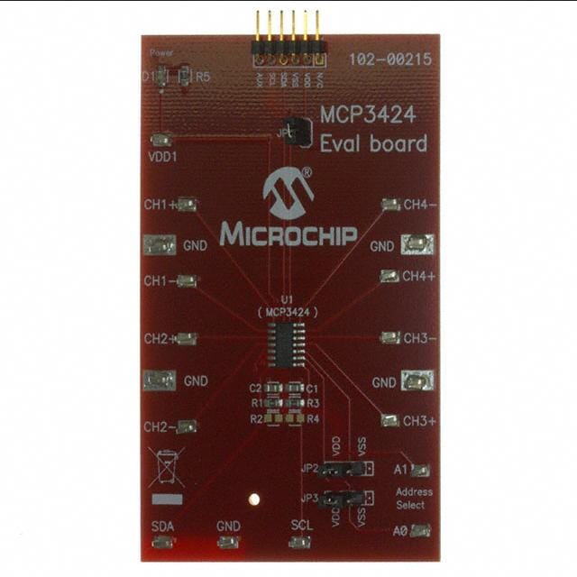 Microchip Technology MCP3424EV-ND