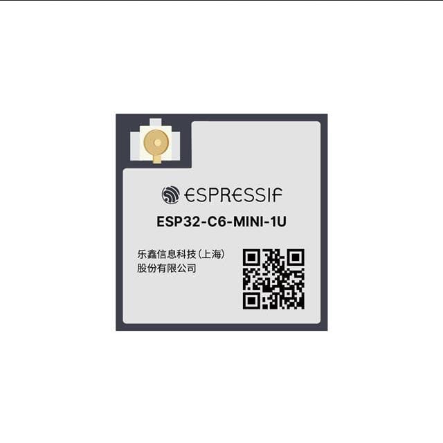 Espressif Systems 1965-ESP32-C6-MINI-1U-H4TR-ND,1965-ESP32-C6-MINI-1U-H4CT-ND,1965-ESP32-C6-MINI-1U-H4DKR-ND