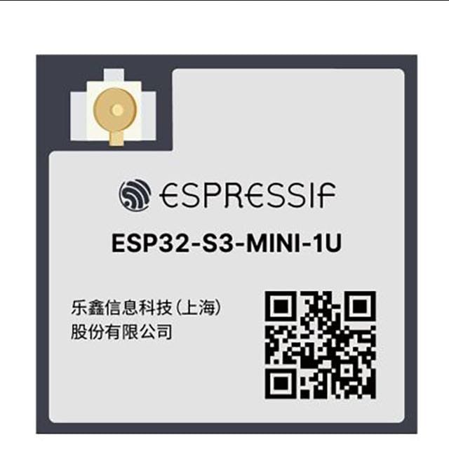 Espressif Systems 1965-ESP32-S3-MINI-1U-N8TR-ND,1965-ESP32-S3-MINI-1U-N8CT-ND,1965-ESP32-S3-MINI-1U-N8DKR-ND