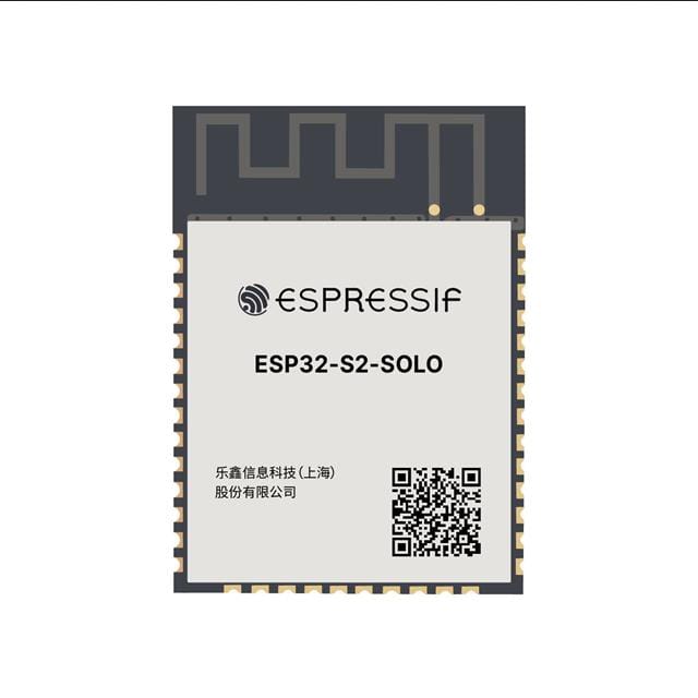 Espressif Systems 1965-ESP32-S2-SOLO-N4R2TR-ND,1965-ESP32-S2-SOLO-N4R2CT-ND,1965-ESP32-S2-SOLO-N4R2DKR-ND