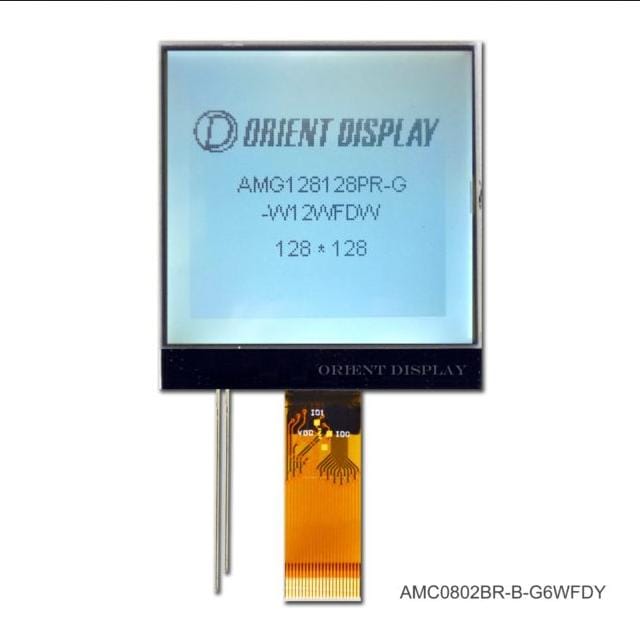 ORIENT DISPLAY 5491-AMG128128PR-G-W12WFDW-ND