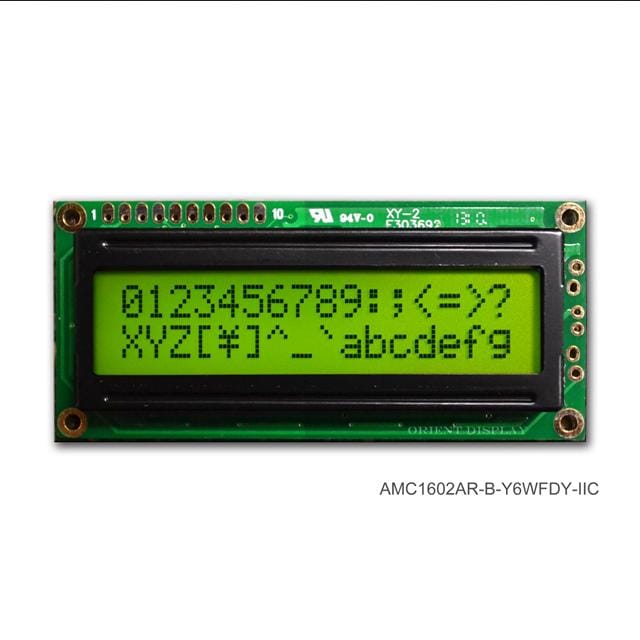 ORIENT DISPLAY 5491-AMC1602AR-B-Y6WFDY-I2C-ND