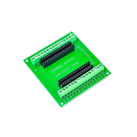 Green ESP32 Breakout Board for 30PIN ESP32 Development Board