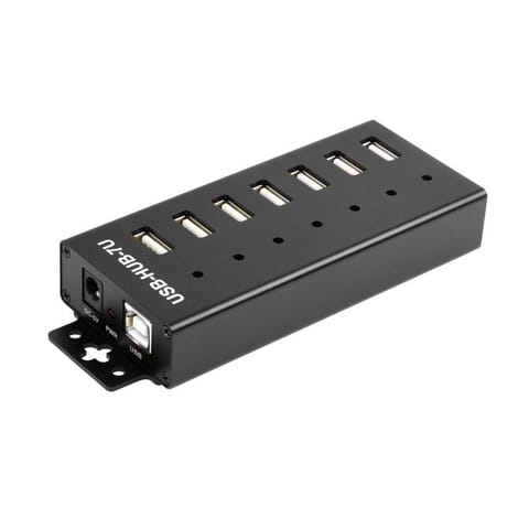 Waveshare Industrial Grade USB HUB, Extending 7x USB 2.0 Ports