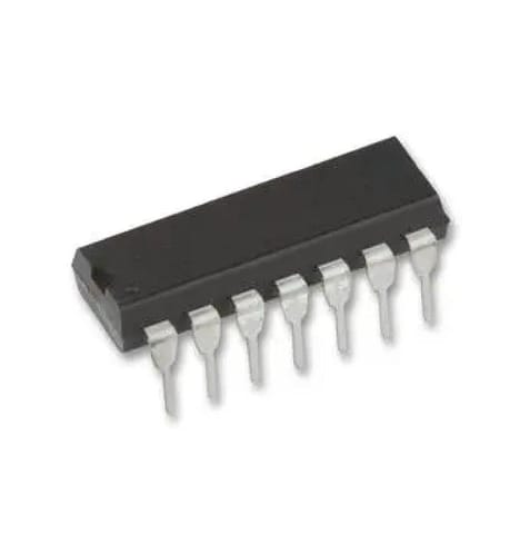 MCP604-I/P-MICROCHIP-Operational Amplifier, Quad, 4 Amplifier, 2.8 MHz, 2.3 V/µs, 2.7V to 5.5V, DIP, 14 Pins