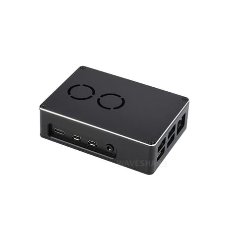 Dual Fan Case for Raspberry Pi 4 Dull-Polish Surface