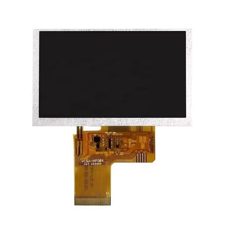 GoldenMorning Large Size 5inch TFT Screen ST7262 40P 800X480 RGB TFT LCD Display