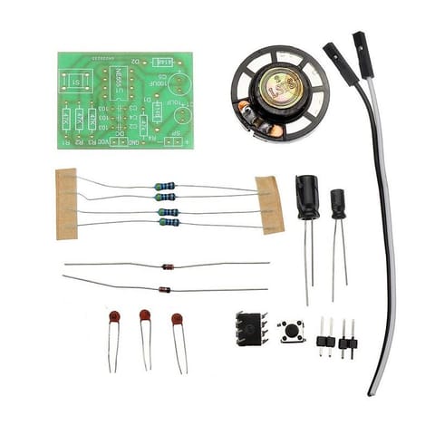 DIY NE555 Ding Dong Bell Doorbell Module Kit DIY Music DIY Electronic Production Training Kit