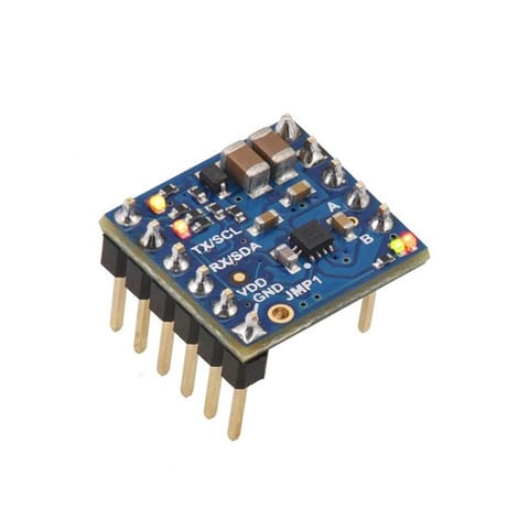 Motoron M1T550 Single I²C Motor Controller (Header Pins Soldered)