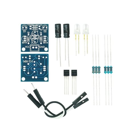 DIY 5MM LED Board Kit Flashing LED Light Circuit Board Module