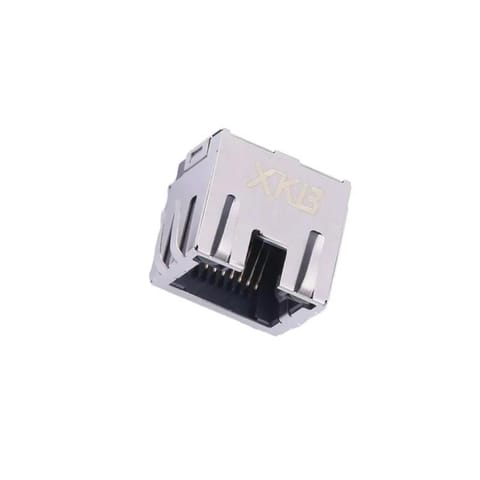 X28ADDB2A6DY4008-XKB-RJ45 Receptacle Shielded With LED Plugin Ethernet Connectors / Modular Connectors (RJ45 RJ11) ROHS