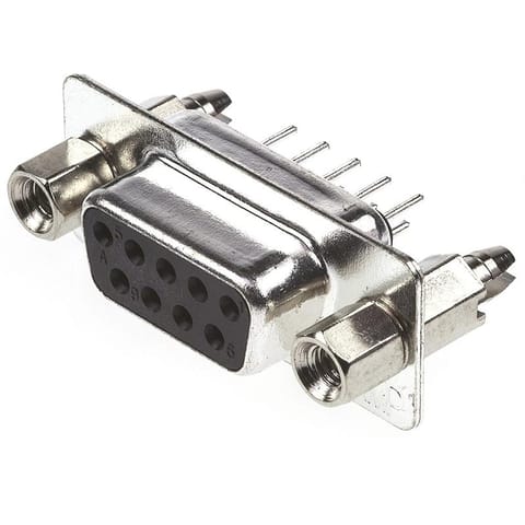 X0209FT7B5-XKB-9P Female D-Sub 2 D-Sub / VGA Connectors ROHS