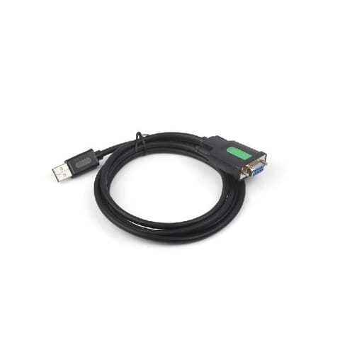 Waveshare Industrial USB To RS232 Serial Adapter Cable, USB Type A To DB9 Female Port, Original FT232RL Chip, Cable Length 1.5m