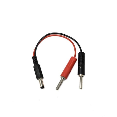 SafeConnect Banana Connector to DC Jack Male Connector Charge Adapter Cable