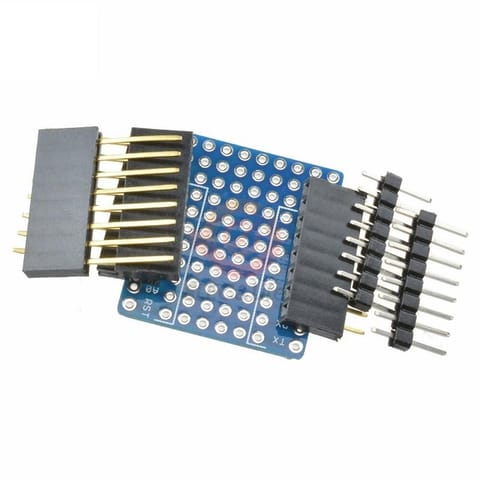 D1 Double Sided Breakout PCB Proto Board Shield with Berg Pins