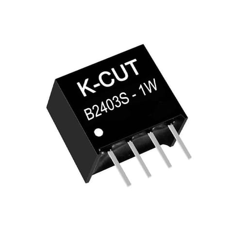K-CUT B2403S-1W DC-DC 24 to 3.3V Isolated Step-down Power Module