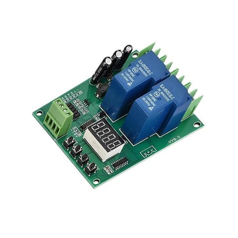 Forward/Reverse Motor Controller Board 12V 24V Motor Two Relay Delay Timing Cycle YYB-5 Module