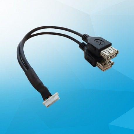 USB 2.0 pin header cable (w/o UART)