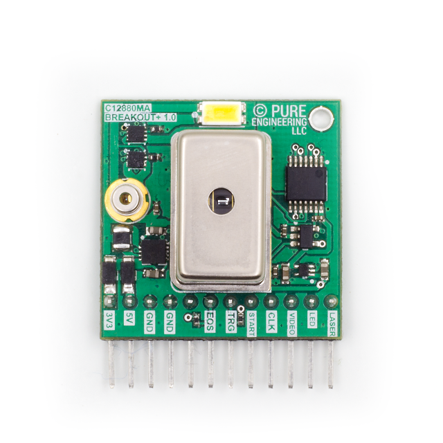 Hamamatsu C12880MA MEMS u-Spectrometer and Breakout Board