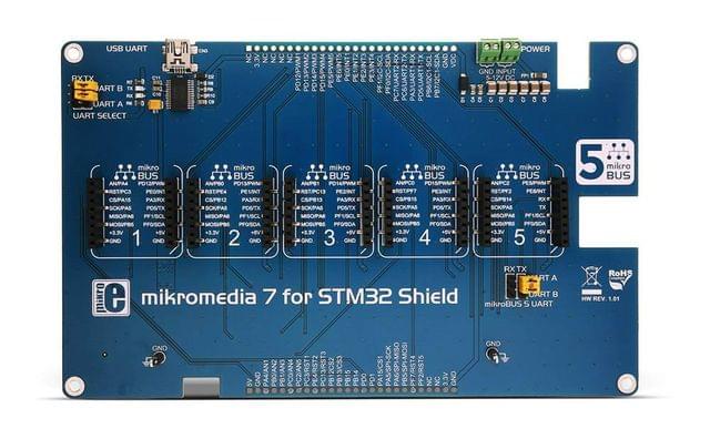 mikromedia 7 for STM32 Shield