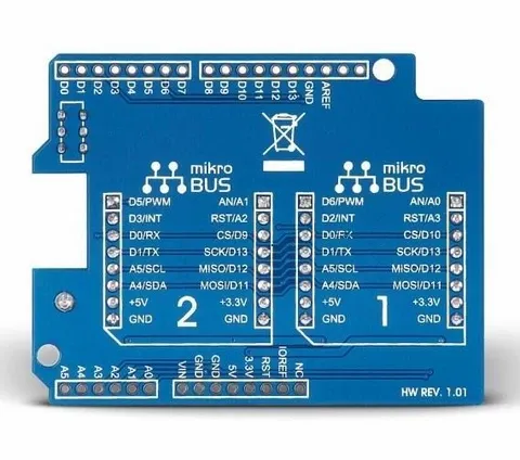 Arduino UNO click shield