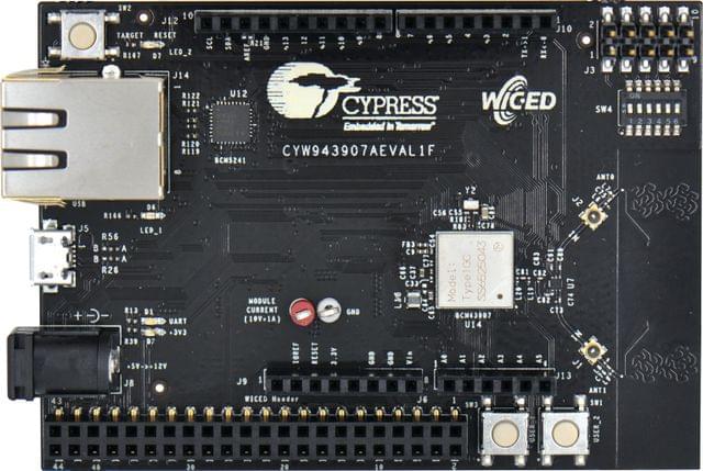 Cypress Semiconductor  WICED™ CYW43907 Evaluation Kit