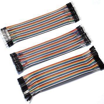 Jumper Wires Male to Male, male to female, female to female, 120 Pieces