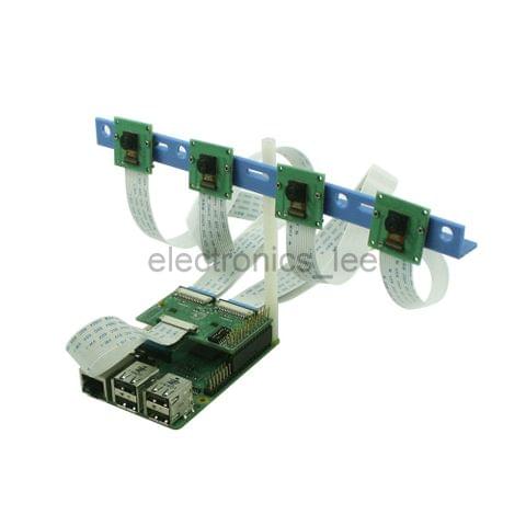 Multi camera Adapter module fully compatible for official Raspberry Pi B+ / 3 / 2 ModelB