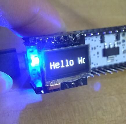 0.5 Inch OLED display Arduino shield