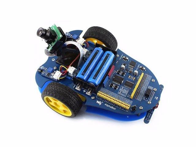 AlphaBot, Raspberry Pi robot building kit, includes Pi 3 Model B+