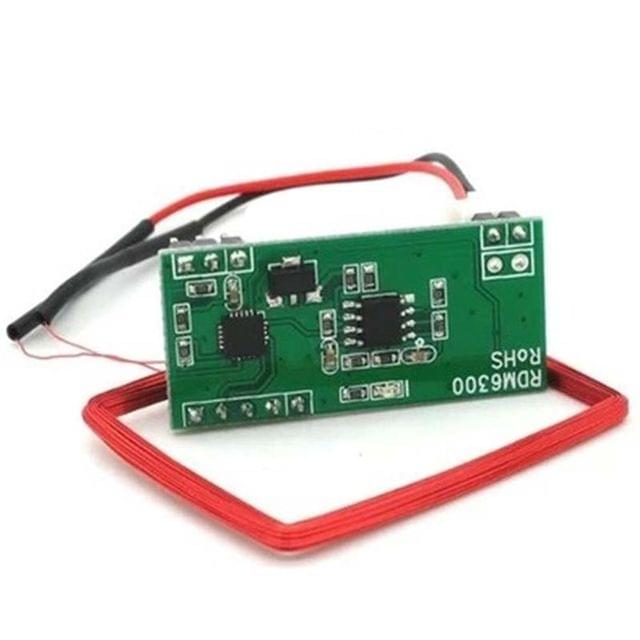 RDM6300 125KHz EM4100 RFID Card ID Reader Module Range 5cm Range