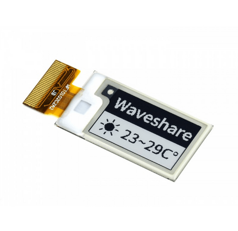 128×80, 1.02inch E-Ink raw display panel, black/white dual-color