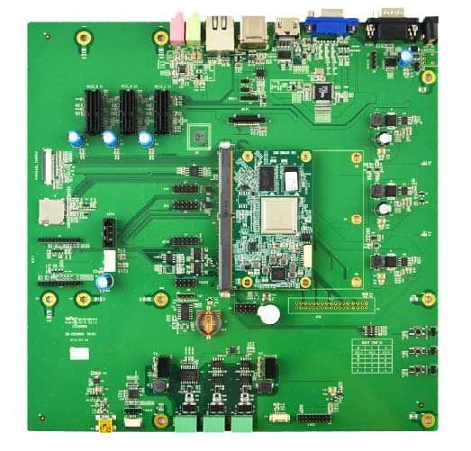 SOM-iMX6-SM with evaluation baseboard